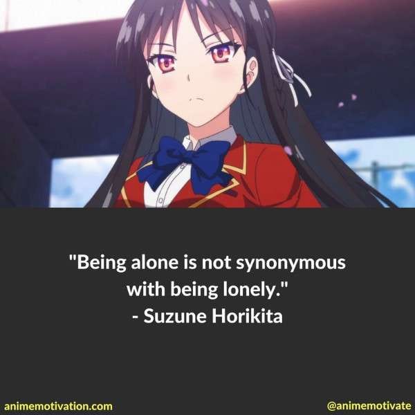 Anime Quotes - Anime: Classroom of the elite
