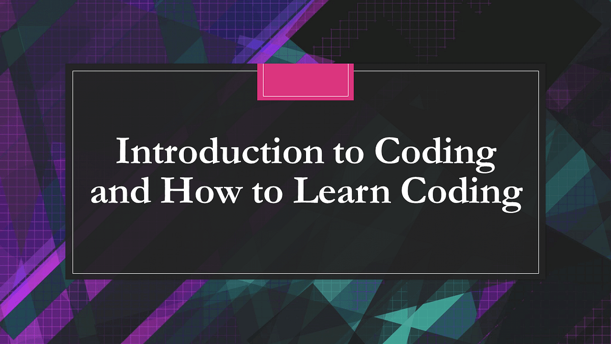 What is Coding? How to Become a Coder? | by Aman Kharwal | Coders Camp ...