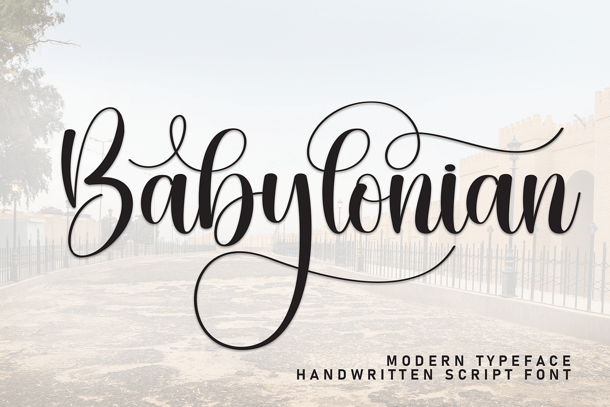 Babylonian Font - Mindmason - Medium