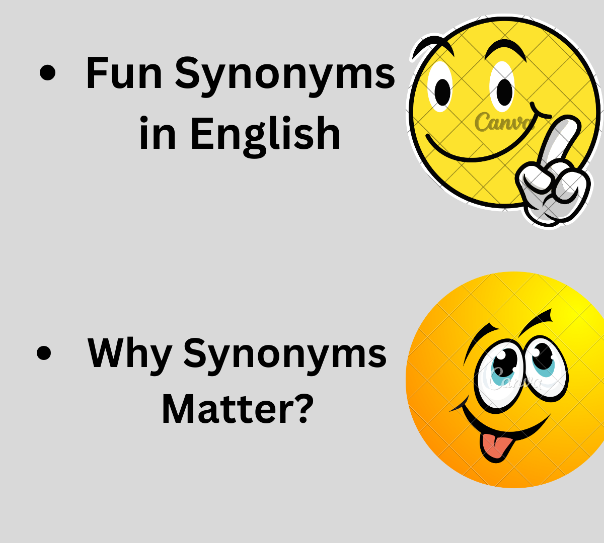 Fun Synonyms In English Waziraman Medium