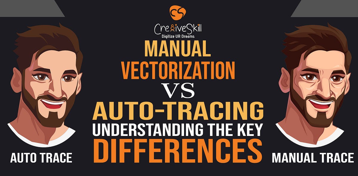 Manual Vectorization Vs. AutoTracing Understanding the Key
