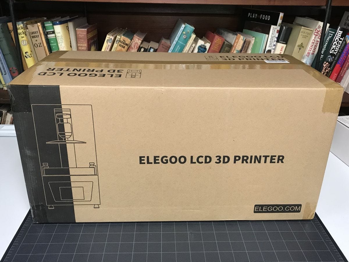 Elegoo Mars Pro Resin 3D Printer Review - Unboxing and Testing