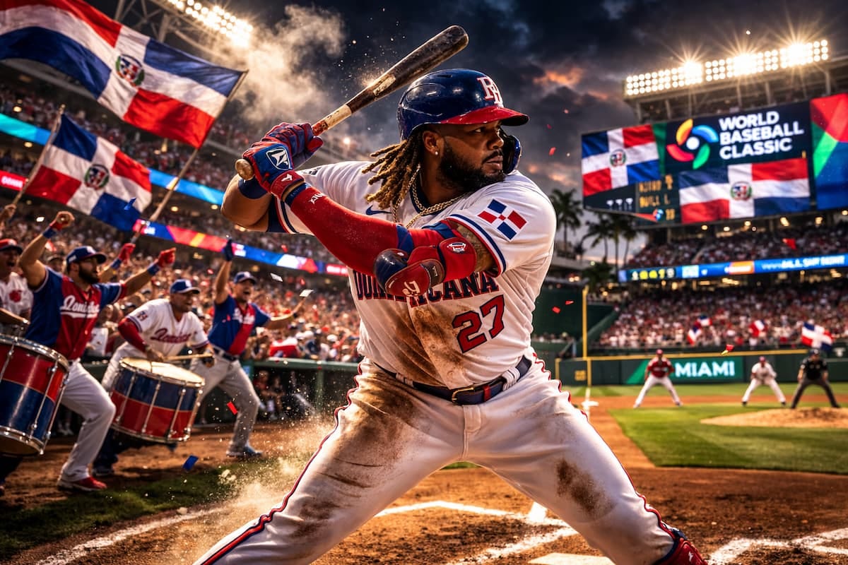 Vladimir Guerrero Jr Finally Hits the WBC: The Dominican Lineup Gets Its Center
