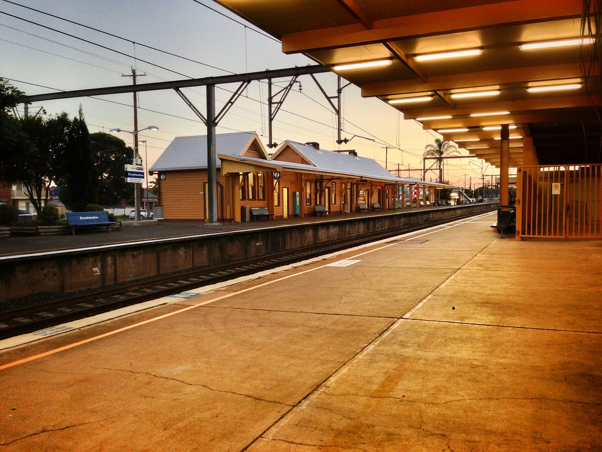 Broadmeadow Train Station by Mat Packer Mat’s Weblog Medium