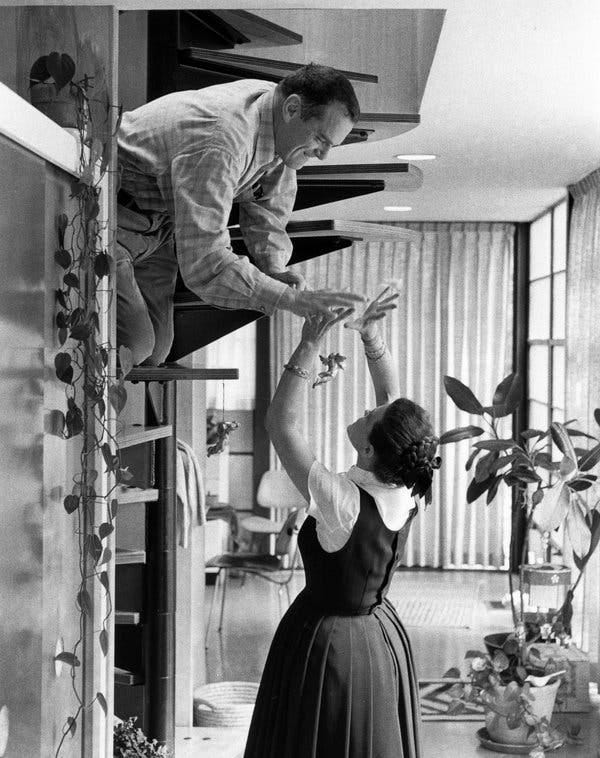 Charles and Ray Eames: The iconic couple of 20th-century design | by  Michelle Chiu | UX Collective