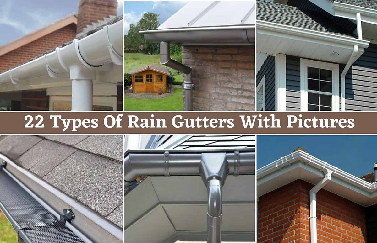 Types Of Gutters 22 Different Types of Gutters Rain Gutter