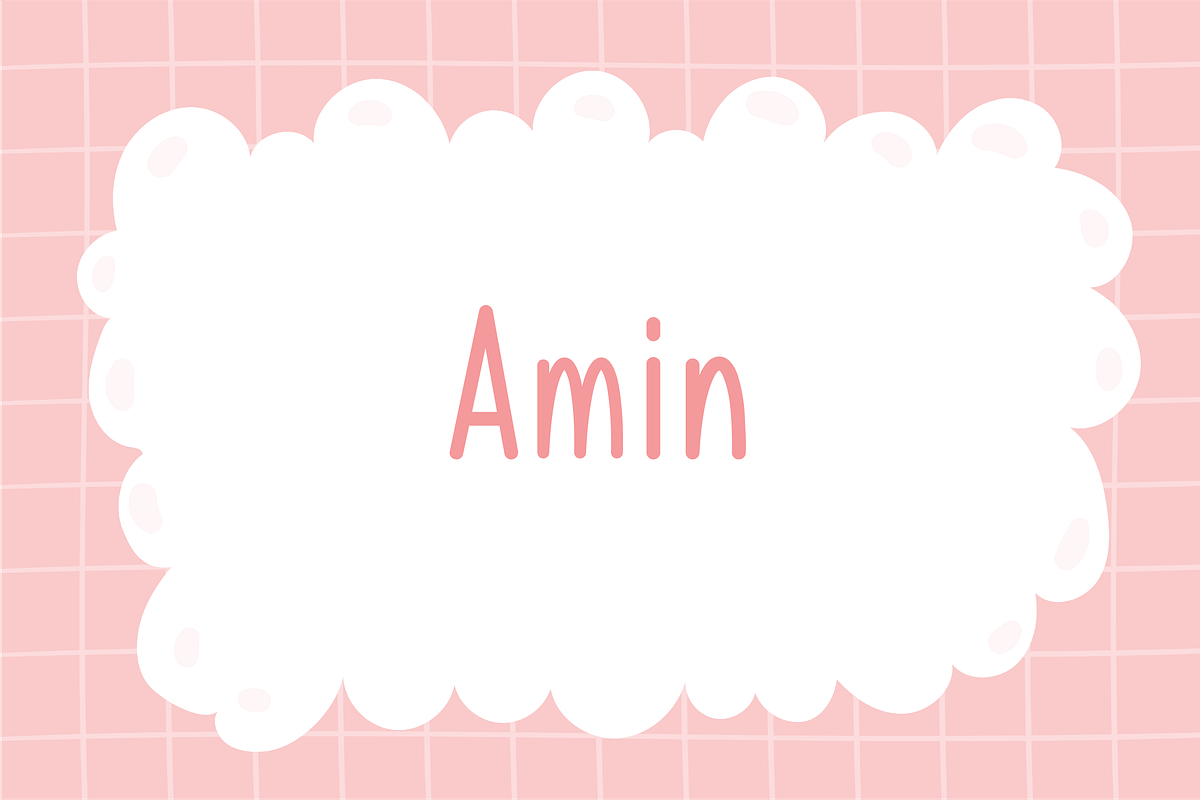 Amin Font (Script Fonts) | by Vladpatani | Apr, 2024 | Medium