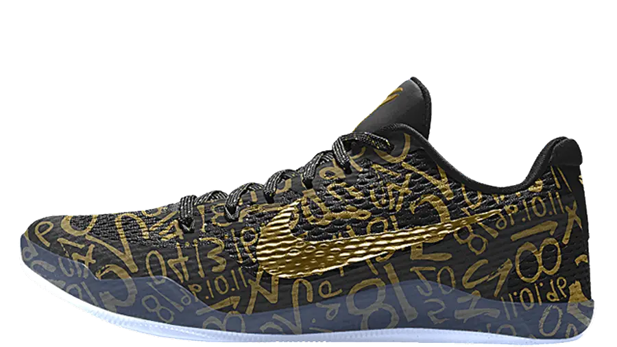 kobe shoes with numbers on them