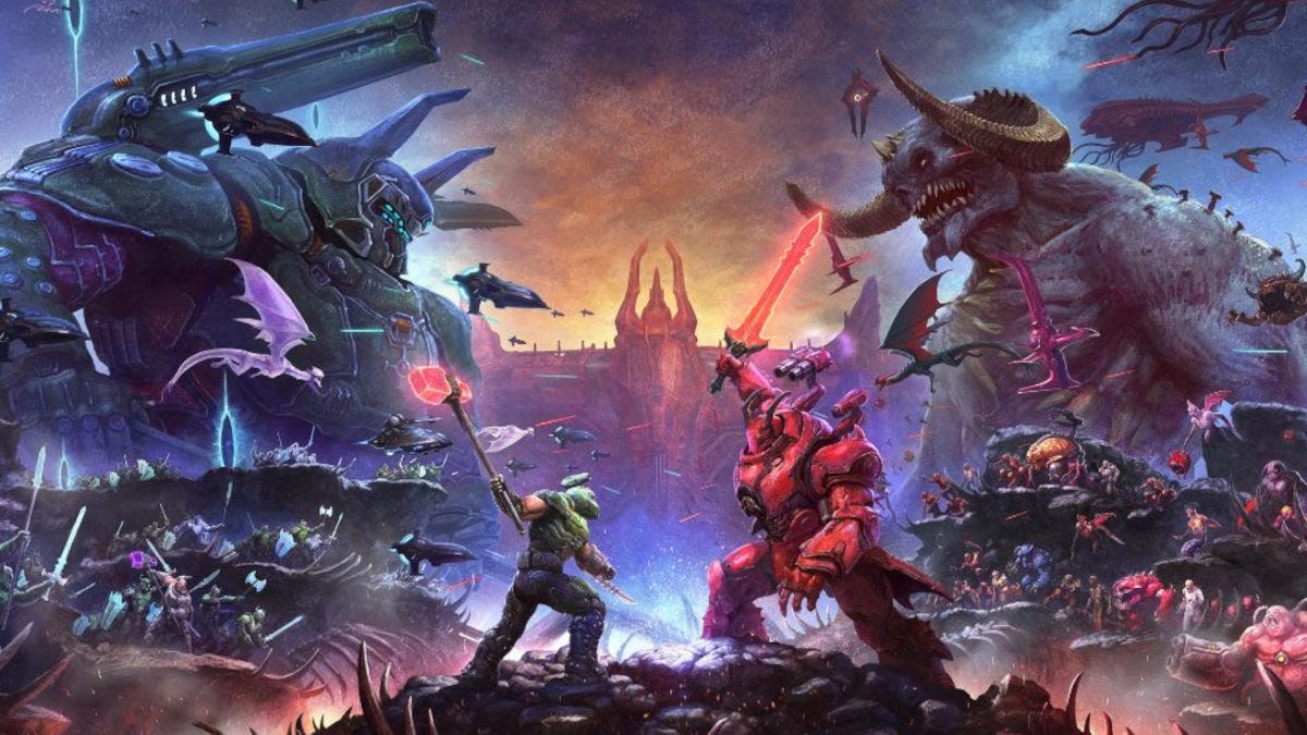 Review Doom Eternals The Ancient Gods expansions should have been their own game by Ryan Reynolds Medium