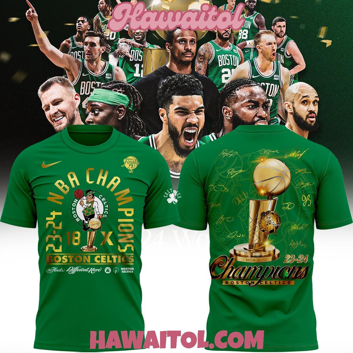 Boston Celtics NBA Finals Champions Basketball Line Up 20232024