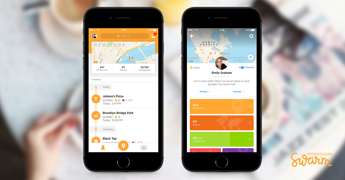 A new look and feel: introducing Foursquare Everywhere