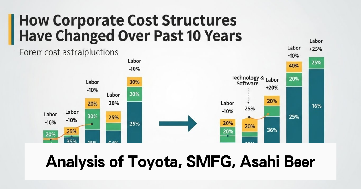 How Corporate Cost Structures Have Changed Over the Past 10 Years: A Comparative Analysis