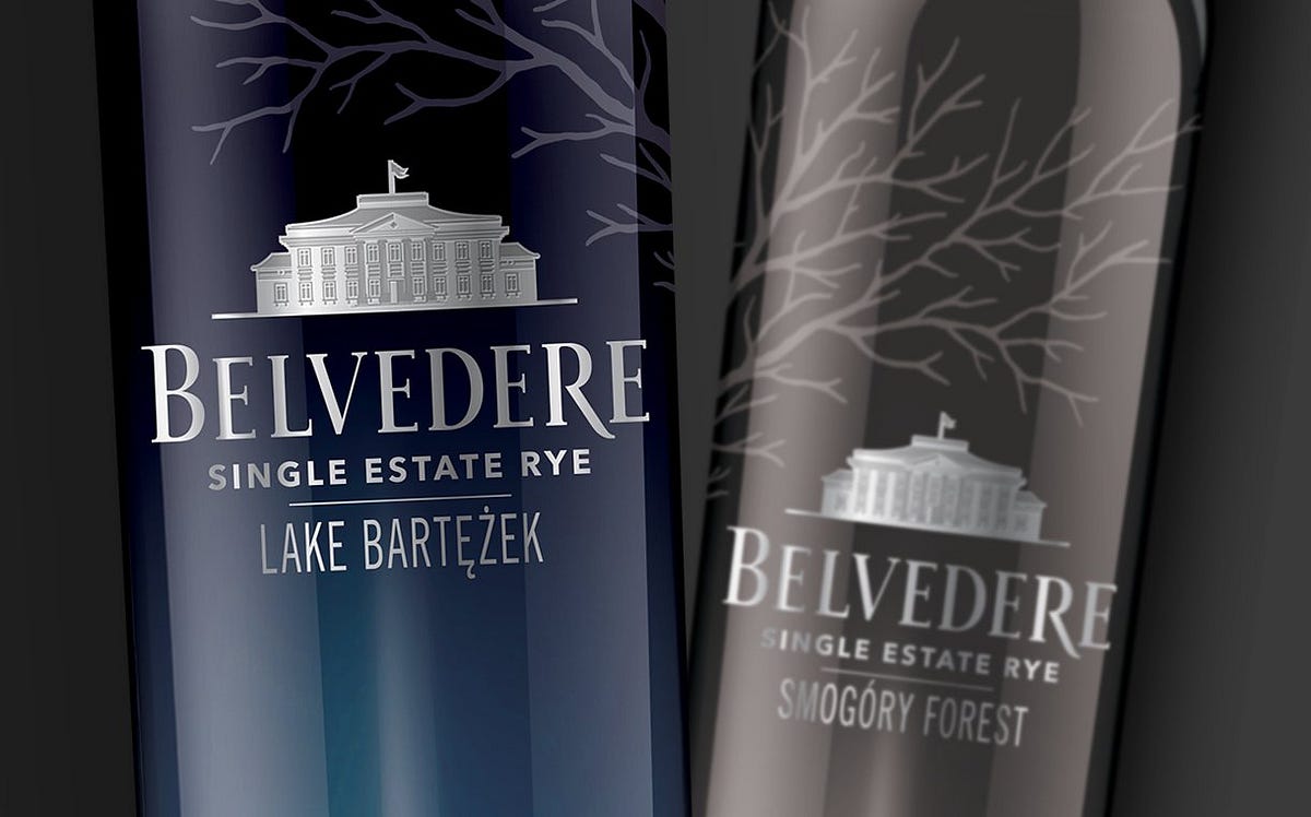 Belvedere Lake Bartezek Single Estate Rye Vodka 750mL