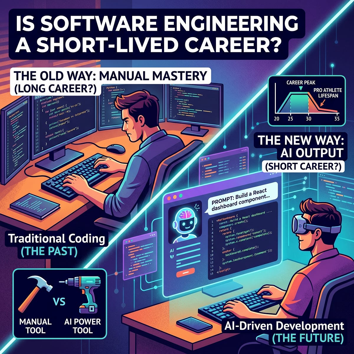 Is Software Engineering Becoming a Short-Lived Career? The Harsh ...