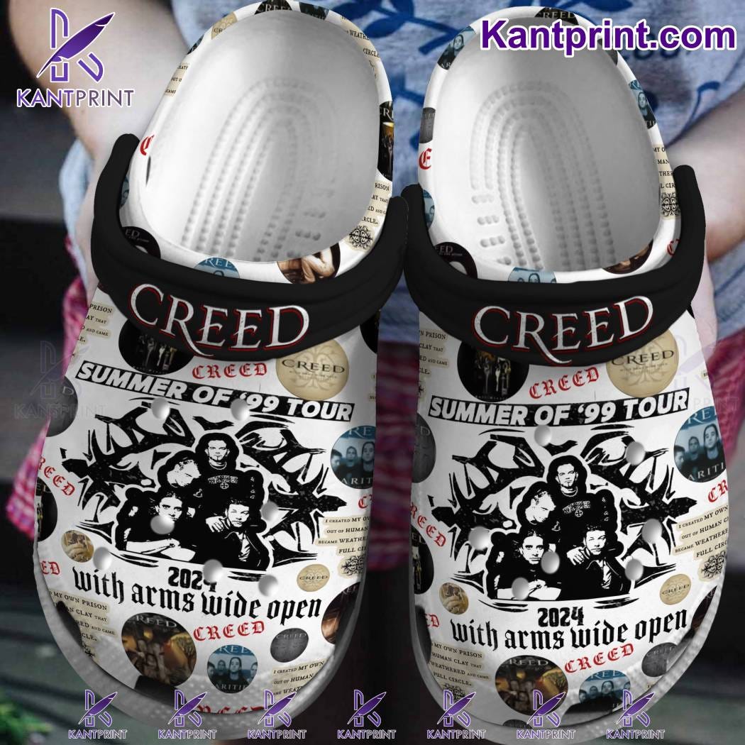 Creed Summer of '99 Tour 2024 Crocs Clogs | by Kantprint | Dec, 2023 |  Medium