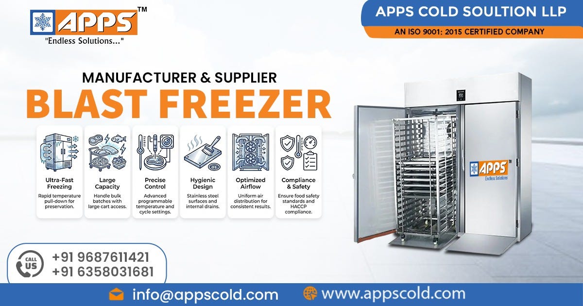 Blast Freezers in Andhra Pradesh
