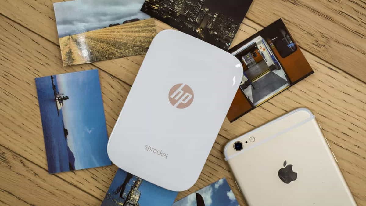 HP Sprocket: una impresora de bolsillo sin tinta para imprimir