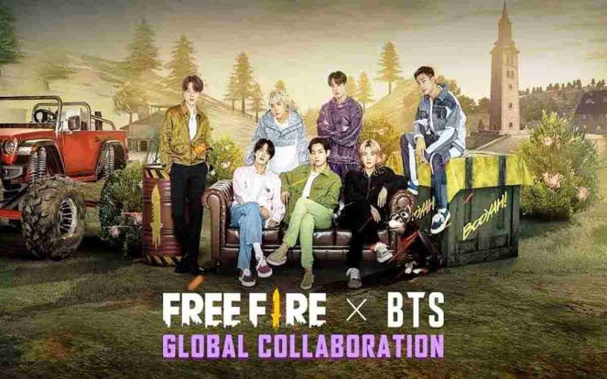 Free Fire Choose BTS to Be Global Brand Ambassador