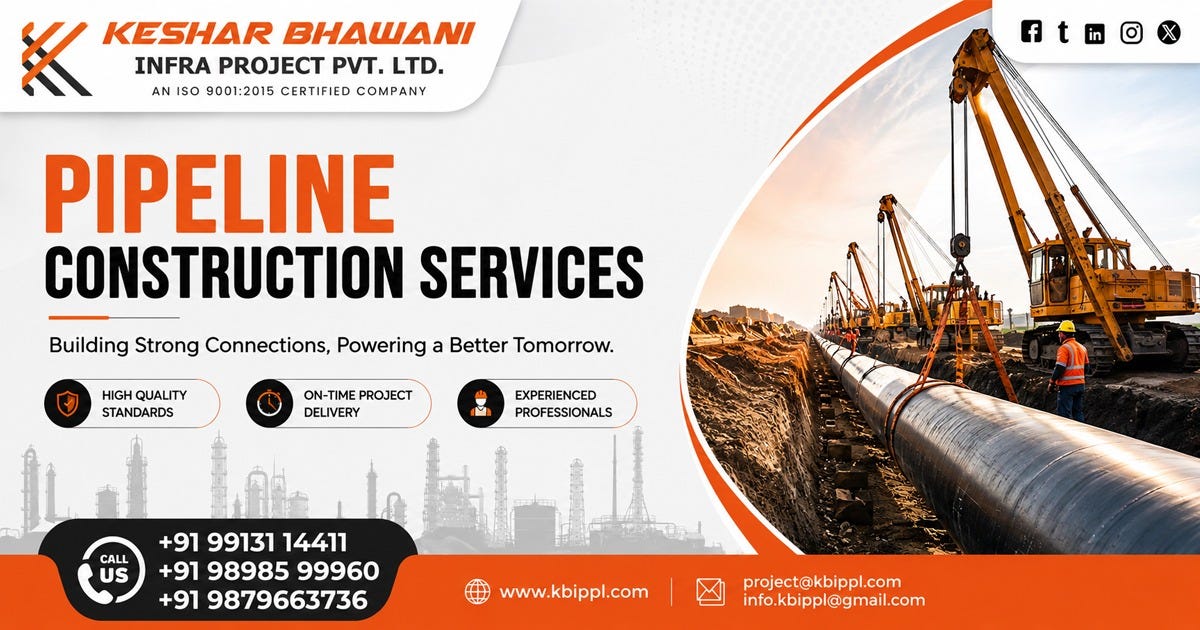 Pipeline Construction Services in Andhra Pradesh