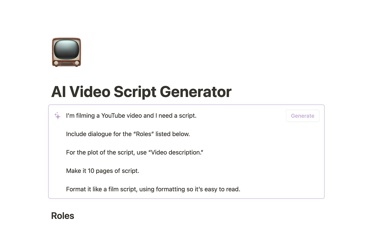 Script to Video AI Generator: Unleash Cinematic Magic! | by Arabella ...
