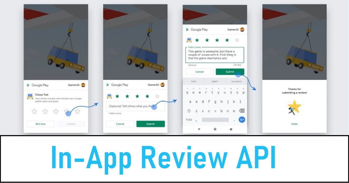 Google Play In-app review API Android Studio | by Rishabh Kumar | Medium