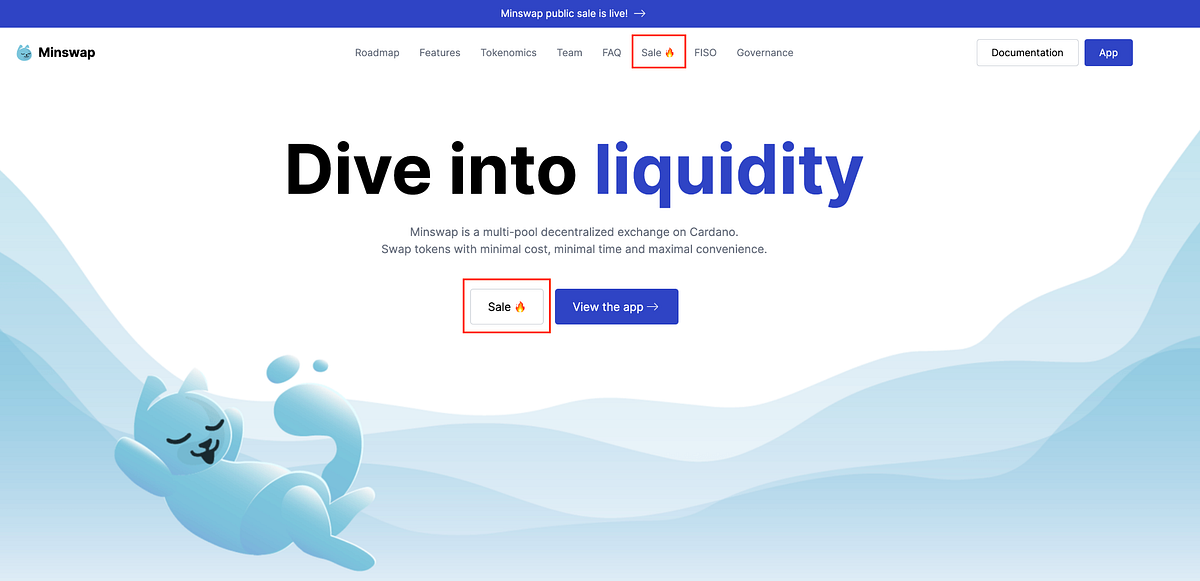 How to buy Minswap token. Prepare a Cardano wallet (you must… | by Minswap  Labs | Minswap English | Medium