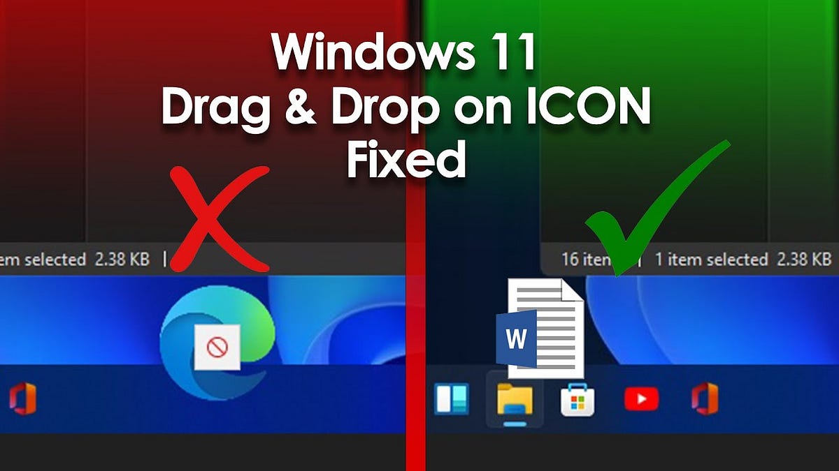 How to Fix Windows 11 Can’t Drag and Drop by Manoj Swami Dec, 2021