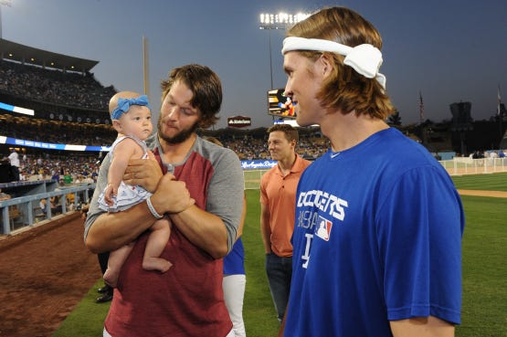 In Dad we trust: Clayton Kershaw and Cali Ann