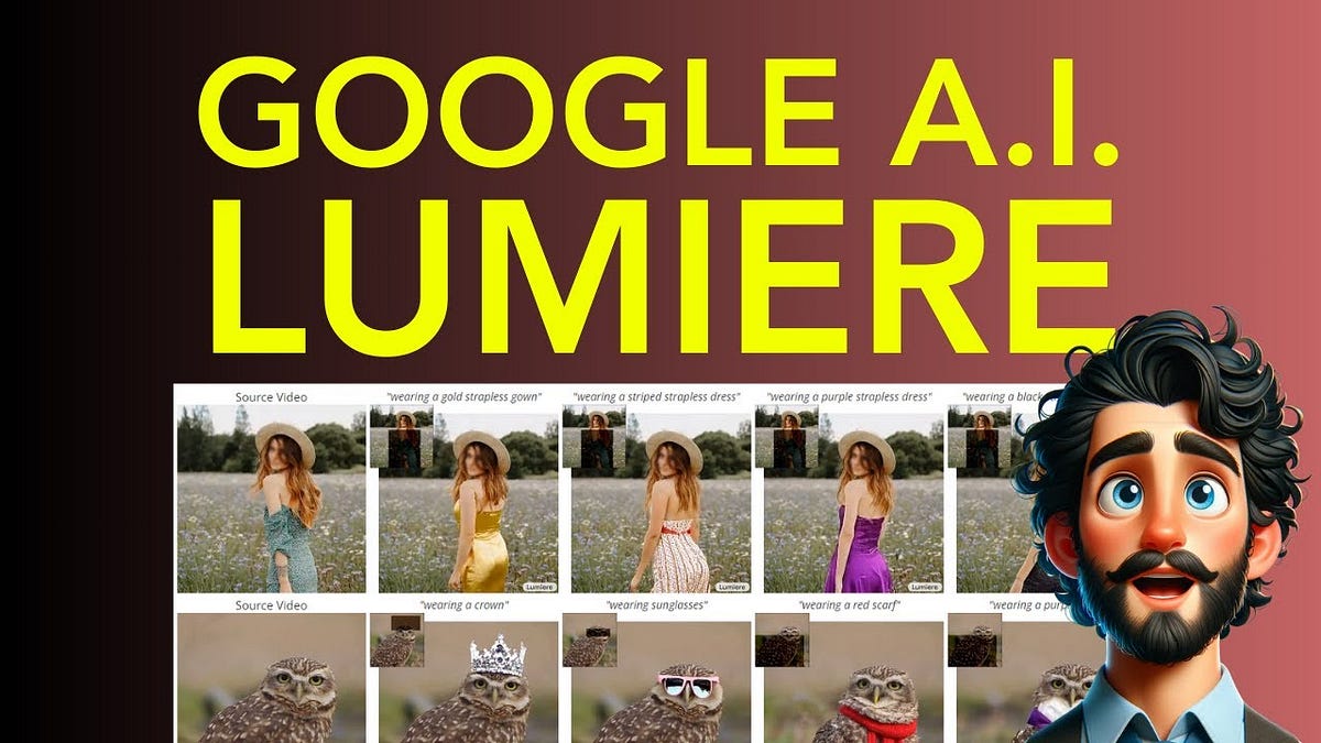 Google launches Lumiere, its artificial intelligence that creates realistic videos from text