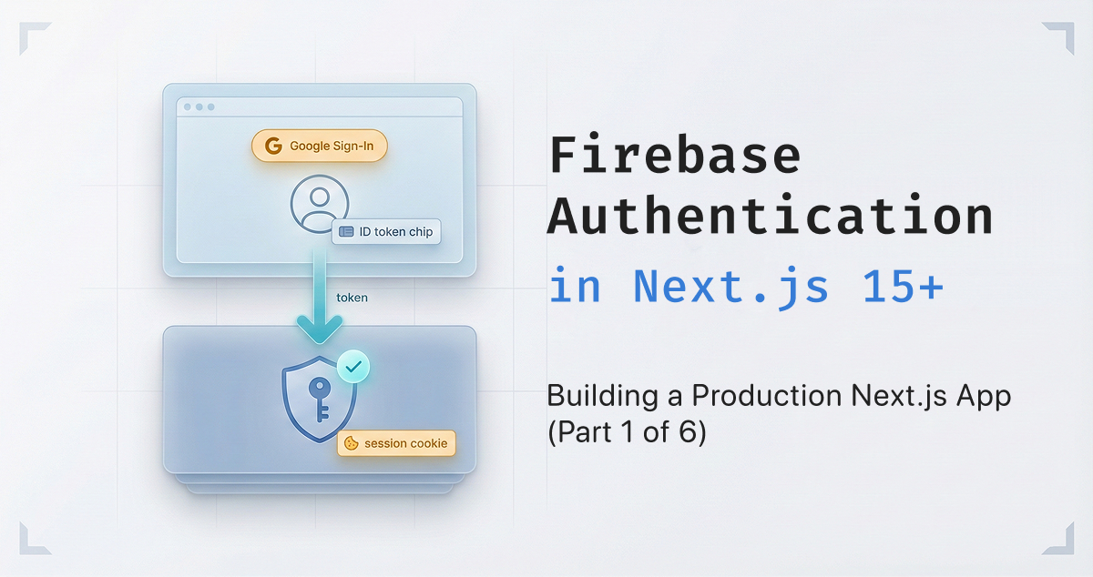 Firebase Authentication in Next.js 15+ | Medium
