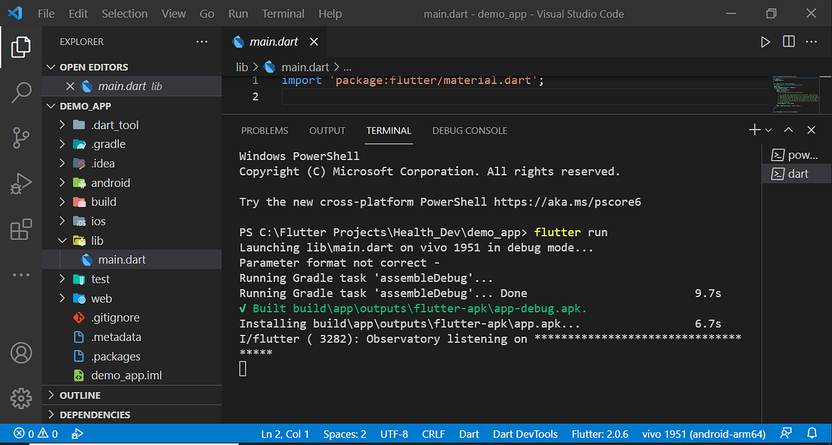 How to Get Started with Flutter Development | by Andrew Frolov | Medium