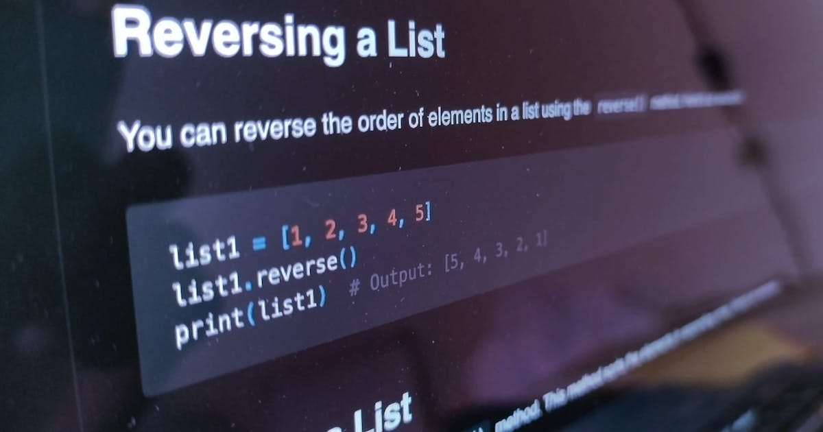 Python List Operations: Tips and Tricks for Efficient Programming | by ...