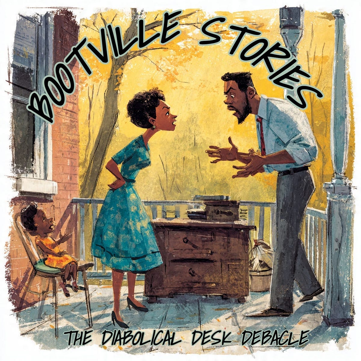 BOOTVILLE STORIES: THE DIABOLICAL DESK DEBACLE | by Pat Chaney | Dec ...
