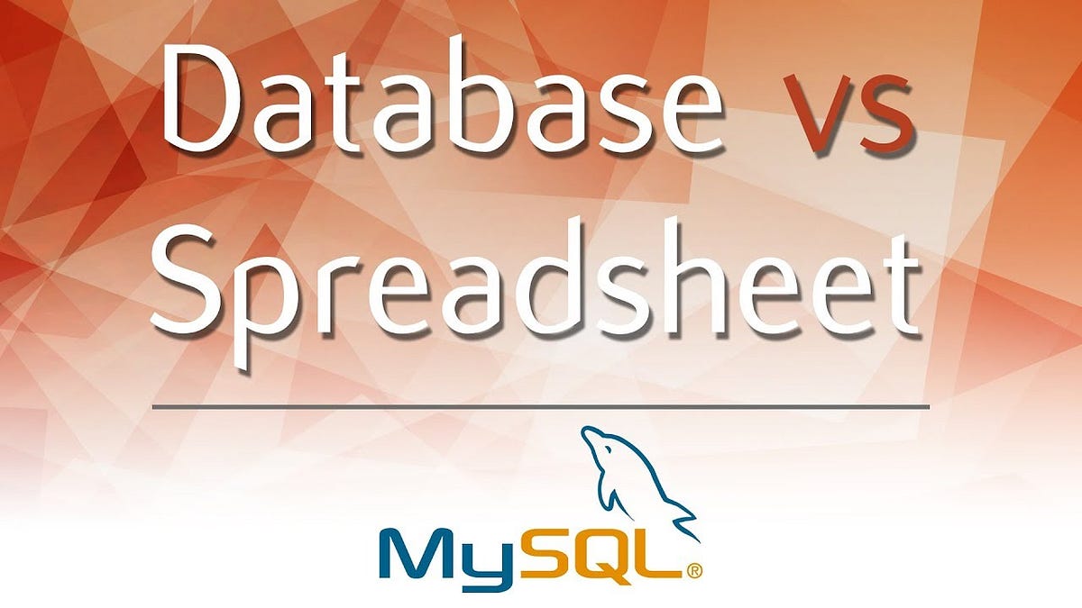 Database vs Spreadsheet — Advantages and Disadvantages | 365 Data ...