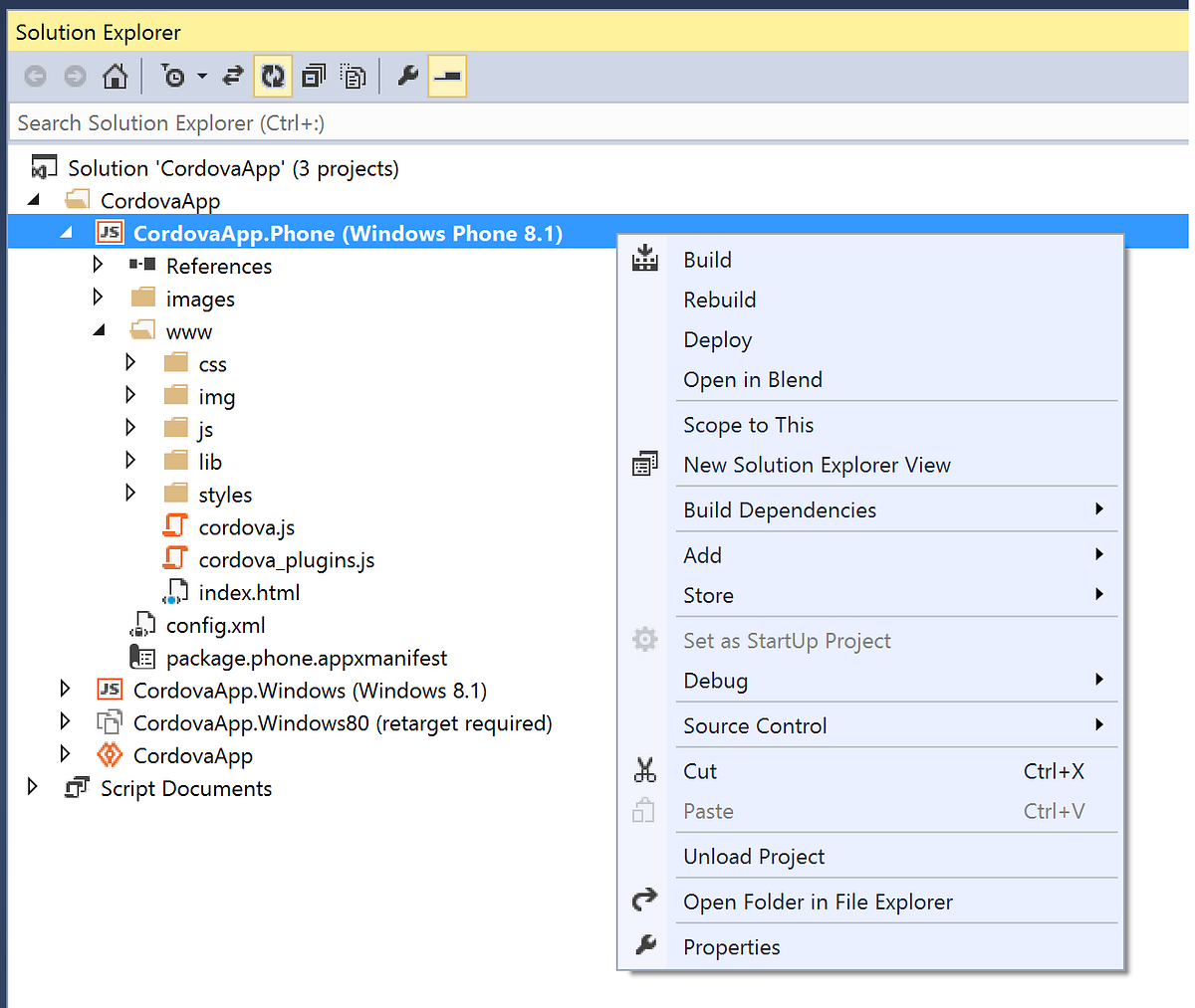 Tutorial: create a sample app with Windows Phone 8.1 and Onsen UI | by ...