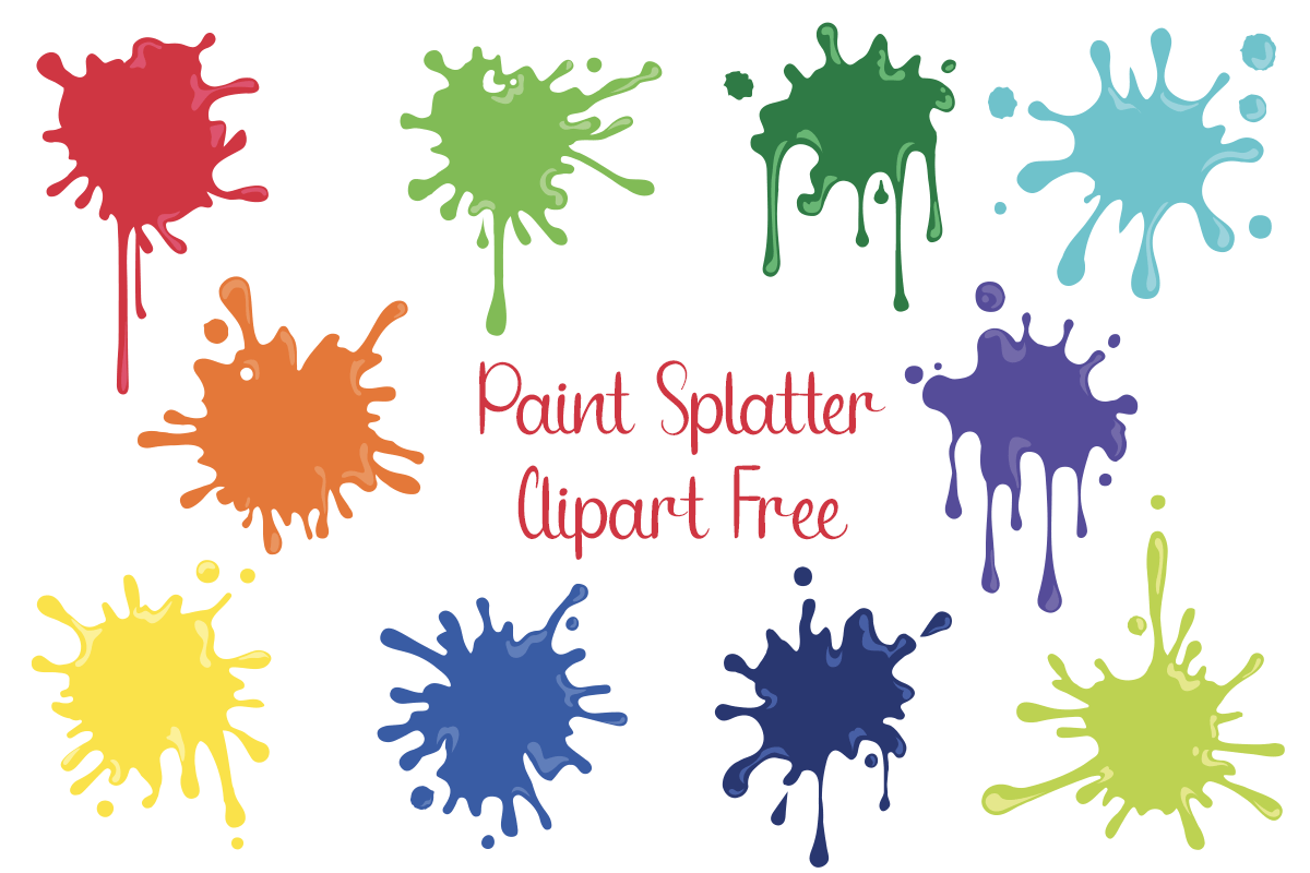 Paint Splatter Clipart Free Free Download | by Prismpixel | Apr, 2024 ...