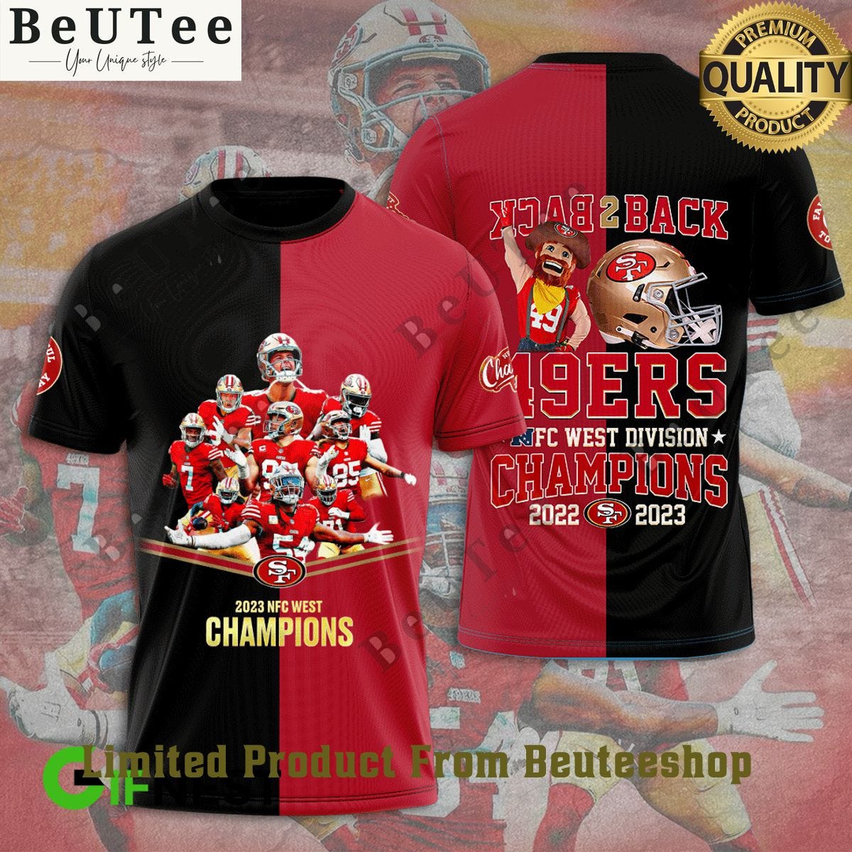 Roaring Red and Gold: A Legacy of Excellence — San Francisco 49ers NFC 