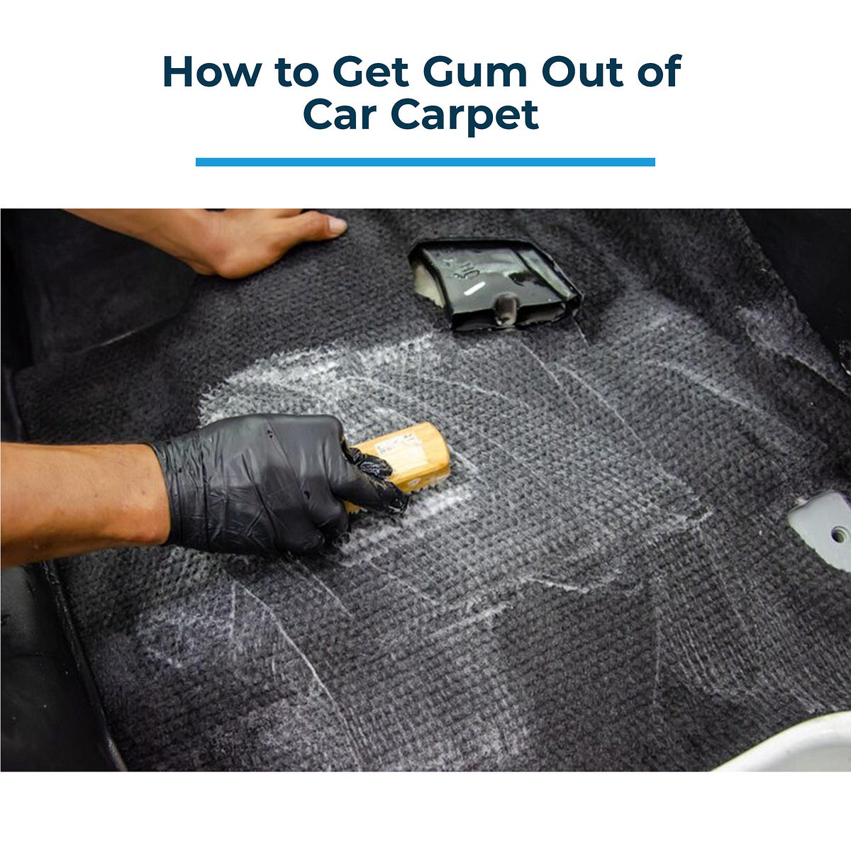 HOW TO GET GUM OUT OF CAR CARPET. Gum can be a real pain to remove from