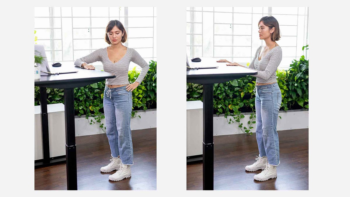 How to Exercise at Your Standing Desk by Autonomous Medium