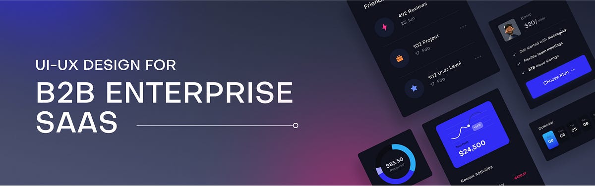 UI-UX design for B2B Enterprise SaaS | by Surbhi Surana | 17Seven | Medium