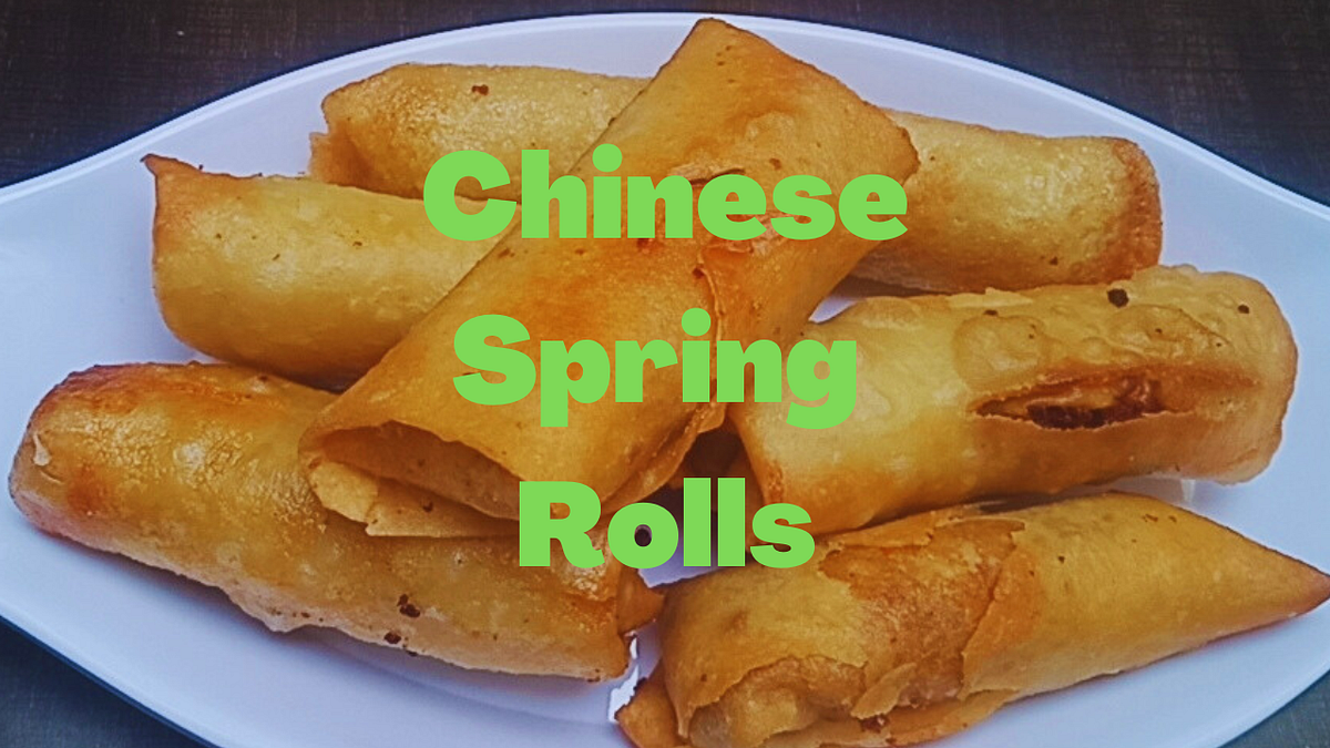 Chinese Spring Rolls Recipe KK Cooks And Bakes Medium
