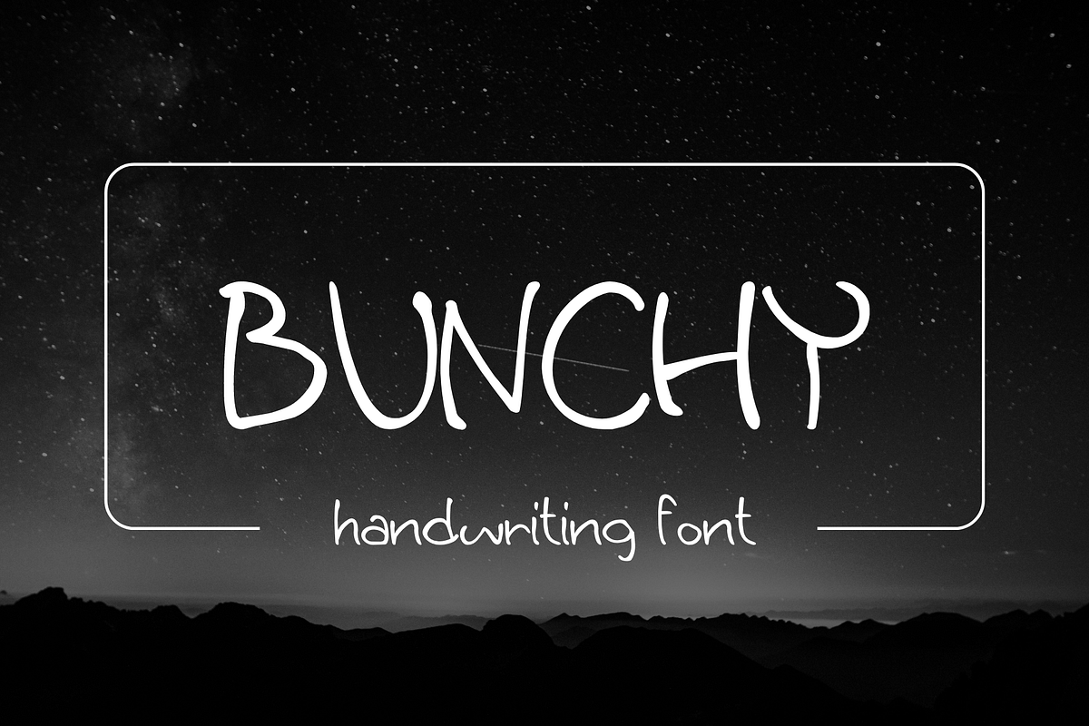 Bunchy Font Free by Sophia Kate May, 2024 Medium