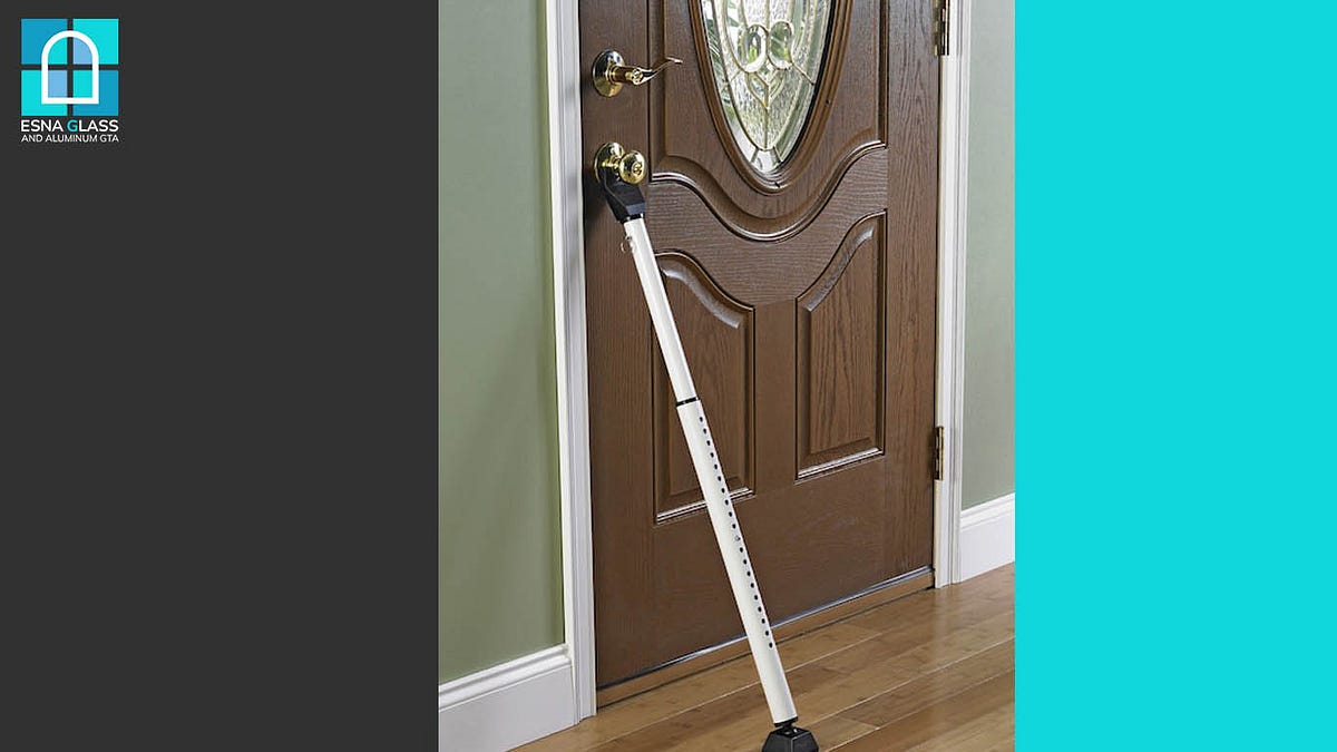 The Best Sliding Door Security Bar by EsnaGlass And Aluminum Medium