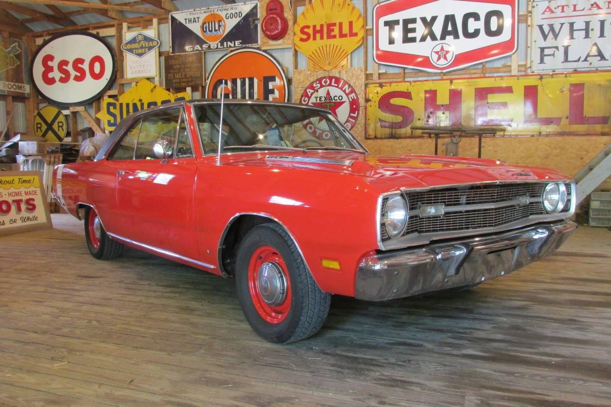 Dairy Barn Find 1969 Dodge Dart Swinger Was Stowed Away Since 1981 by Sam Maven Motorious Medium picture