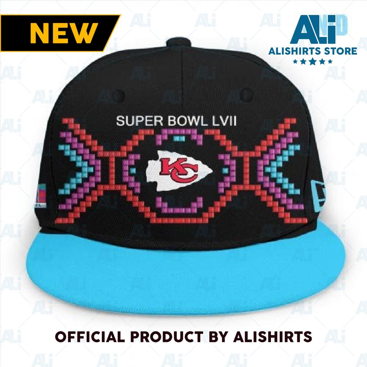 THE KANSAS CITY CHIEFS SUPER BOWL LVII TARMAC HAT BLACK 9FIFTY, by  responsible level