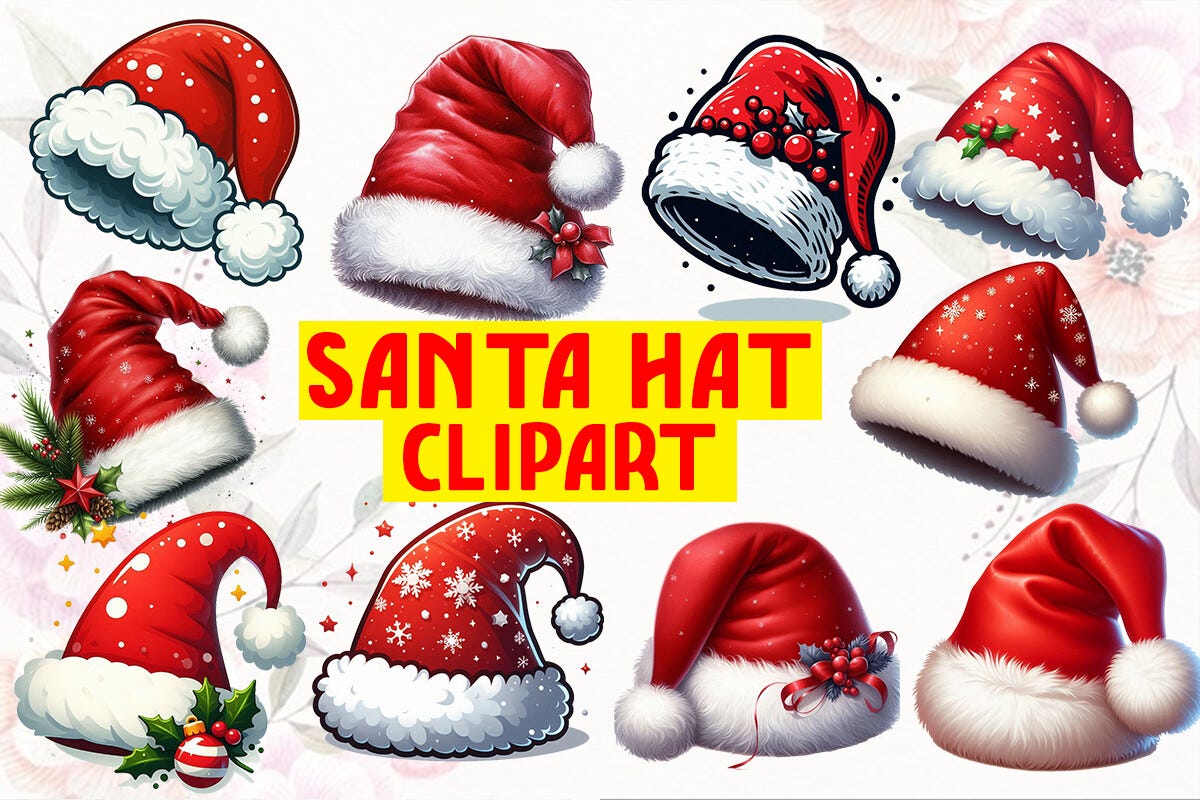 Santa Hat Clipart Free