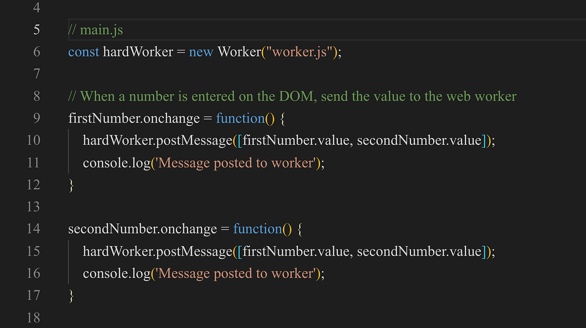 Javascript: Webworker Basics. JavaScript: Didn’t see that one coming ...
