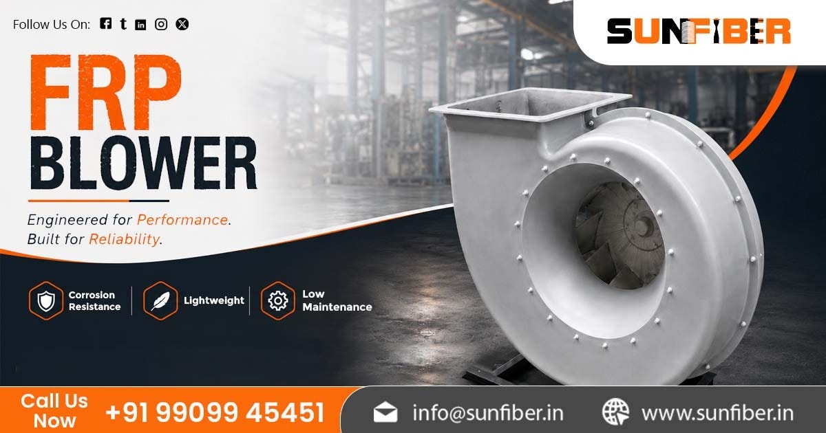 High-Performance FRP Blower Manufacturer In India