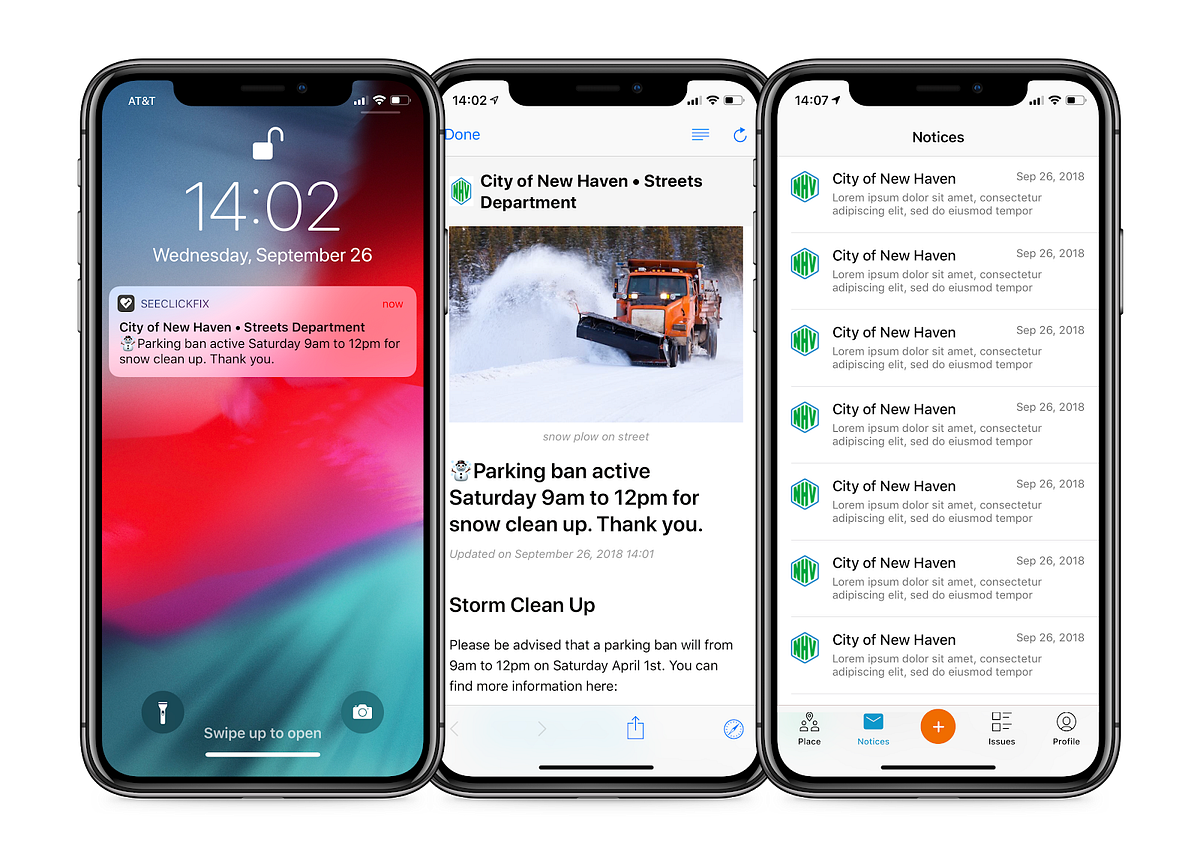 All New Notices in SeeClickFix Mobile | by Joshua Wyrtzen | Medium