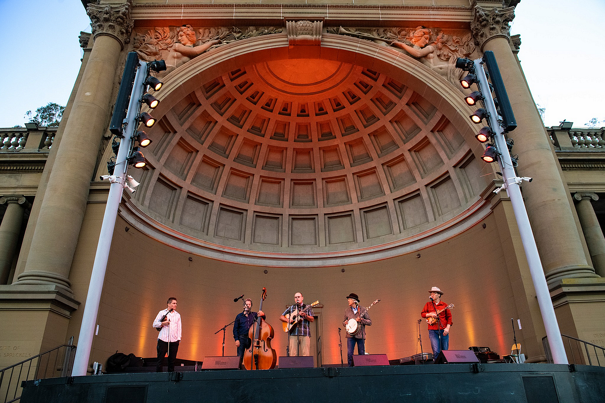 Image of: A summer of music in San Francisco’s Golden Gate Bandshell